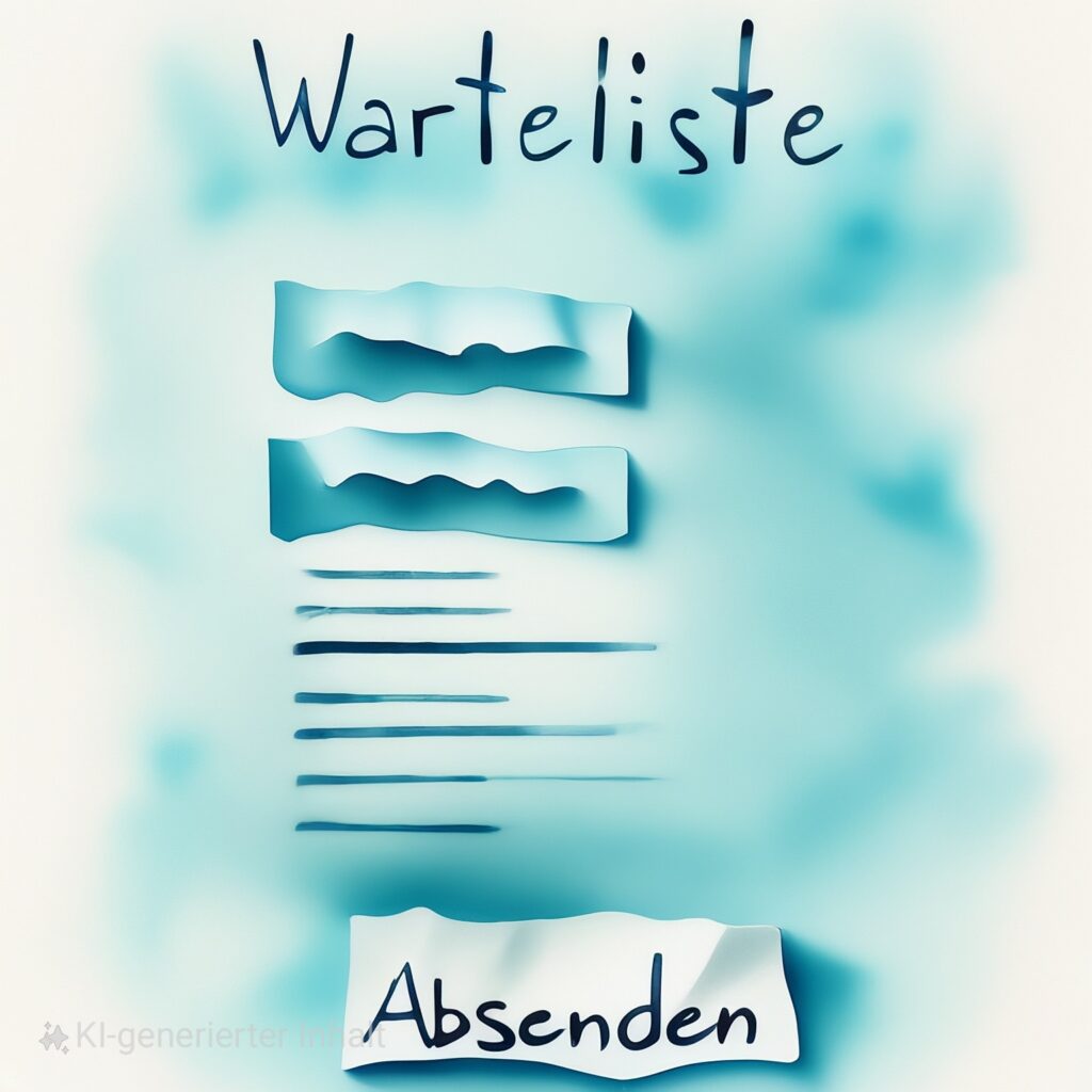 In die Warteliste eintragen!