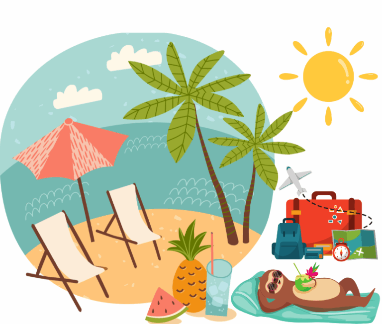 Kein Sport. Ferien. Urlaub.