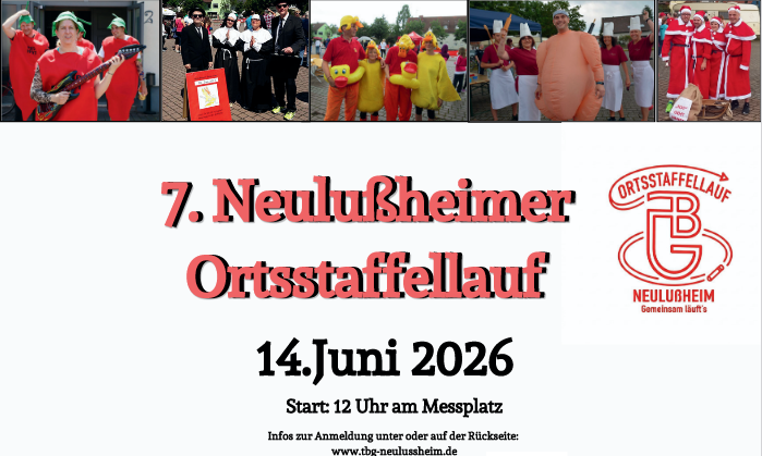 Ortsstaffellauf 2026 in Neulußheim